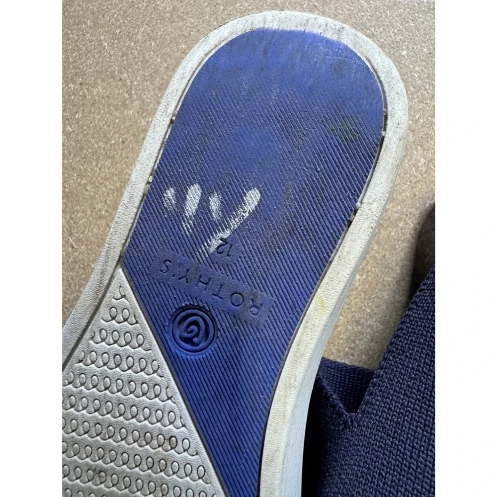 Rothy's Kids‎ Navy Knit Slip On Loafer Shoes Size 12